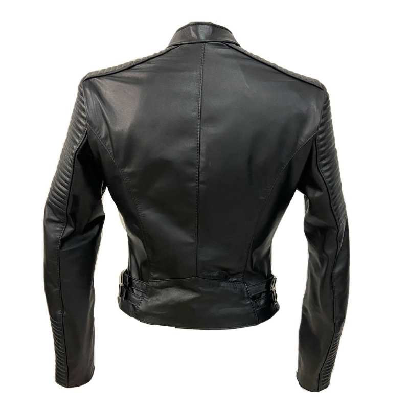 Jaqueta de couro best sale omk