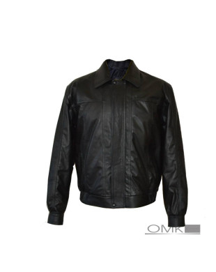 Casaco de Couro Masculino Bomber Ref.920