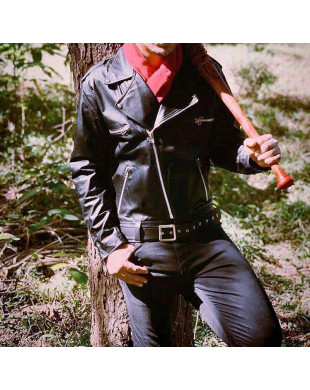 Jaqueta couro negan 2025