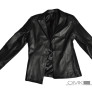 Casaco de Couro Feminino Blazer ref.509