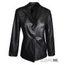 Casaco de Couro Feminino Blazer ref.509