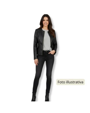 Jaqueta em pelica feminina 