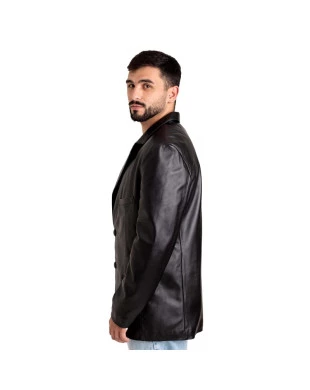 Blazer OMK Couro Slim