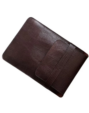 capa para notebook em couro