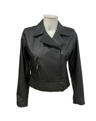 Jaqueta de Couro Feminina Perfecto Ref.623