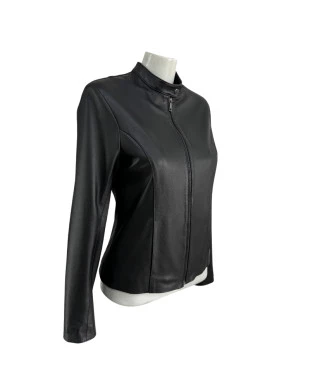 Jaqueta de couro feminina OMK REF 156