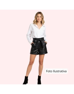 Short Clochard em pelica OMK