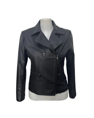 Jaqueta de Couro Feminina Perfecto ref.669