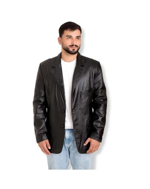 Blazer OMK Couro Slim