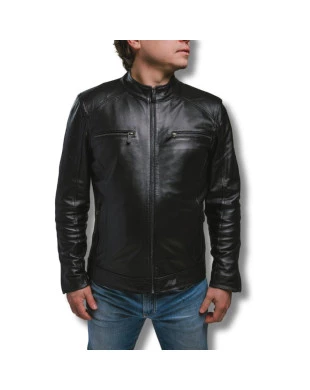Jaqueta OMK Couro Masculina