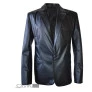 Blazer em couro masculino