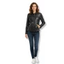 Jaqueta de Couro Feminina Spencer 
