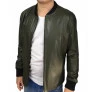Jaqueta de Couro Masculina United