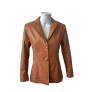 Casaco de Couro Feminino Blazer ref.509