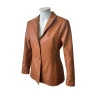 Casaco de Couro Feminino Blazer ref.509