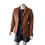 Casaco de Couro Feminino Blazer ref.509
