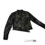 Jaqueta de Couro Feminina Perfecto Ref. 653 Spikes