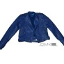 Jaqueta de Couro Feminina Perfecto Ref. 653 Spikes 