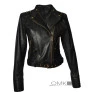Jaqueta de Couro Feminina Perfecto Ref. 653 Spikes