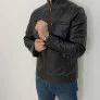 Jaqueta OMK Couro Masculina