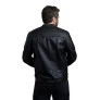 jaqueta de couro masculina omk