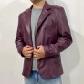 Blazer em couro
