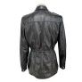 Parka em couro OMK