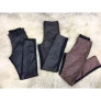 Calça de couro com elastano Ref. 334