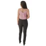 Calça de couro com elastano Ref. 334
