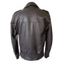 Jaqueta de couro masculina