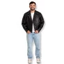 Jaqueta de couro OMK masculina