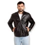 Jaqueta OMK Couro Masculina