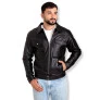 Jaqueta omk couro masculina