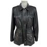 Parka em couro OMK