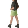 Camisa Cropped em Pelica OMK Couro