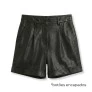 Short estilo alfaiataria preto