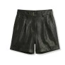 Short estilo alfaiataria preto